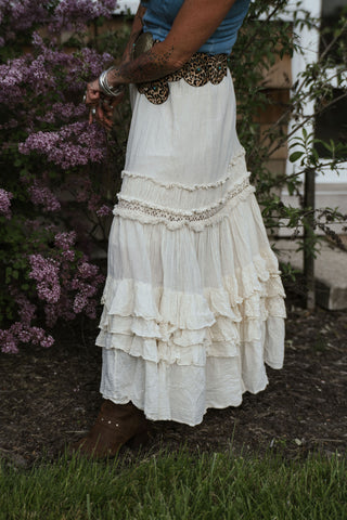 Ayla Ruffle Skirt O/S