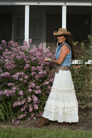 Ayla Ruffle Skirt O/S
