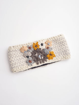 Ivory Muse Embroidery Hand warmer
