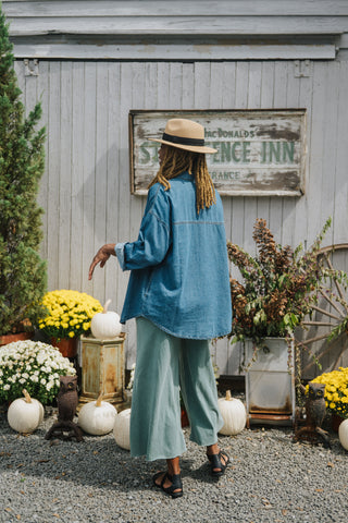 Denim At Dusk Shacket Medium