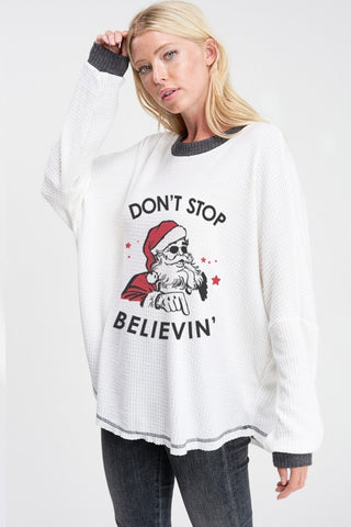 Don't Stop Believing Ivory/char