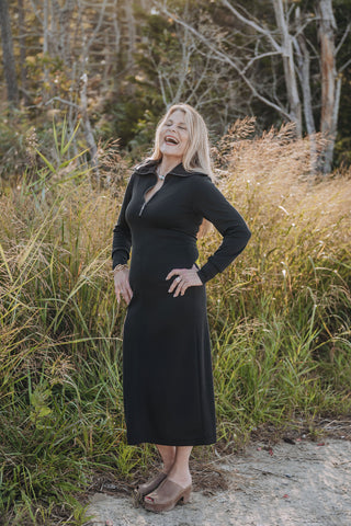 Jenna Midi Scuba Dress