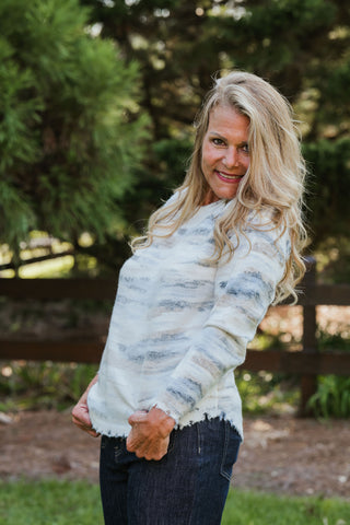 Coastal Haze Sweater Reversible