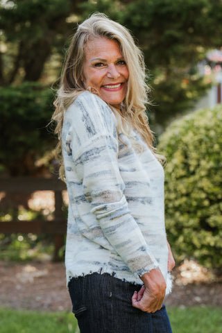 Coastal Haze Sweater Reversible
