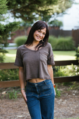Barefoot Morning Tee - W. Brown