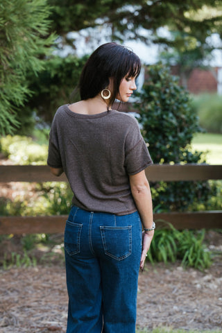 Barefoot Morning Tee - W. Brown