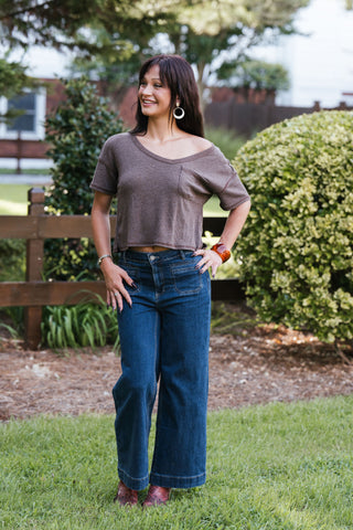 Barefoot Morning Tee - W. Brown