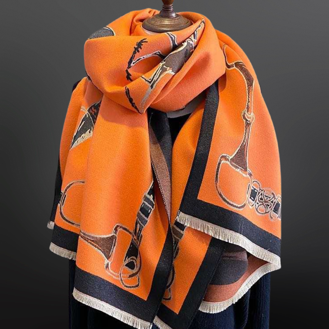 Fox Hunter Jumper Equestrian Horse Scarf