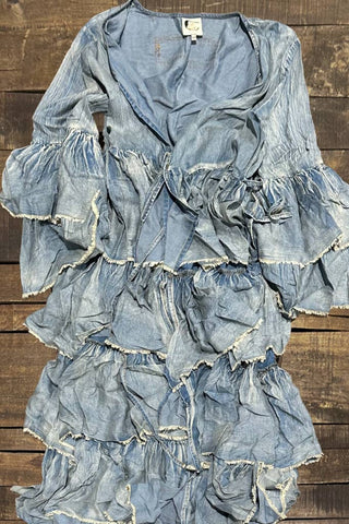 Chambray Skies Duster (S/M)