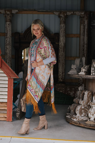 Cairo Fringe Kimono OS