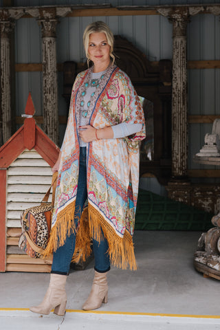 Cairo Fringe Kimono OS