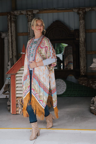 Cairo Fringe Kimono OS