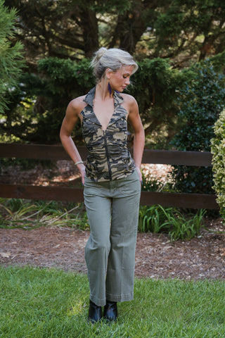 Olive & Oak Halter Top