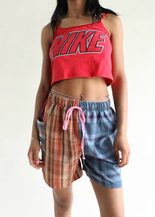 Vintage Flannel Shorts