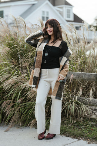 The Redford Plaid Coat