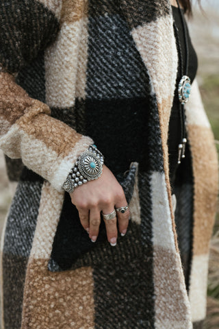The Redford Plaid Coat