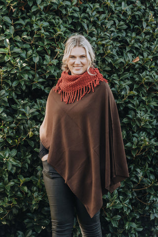 Everyday Scarf Poncho O/S