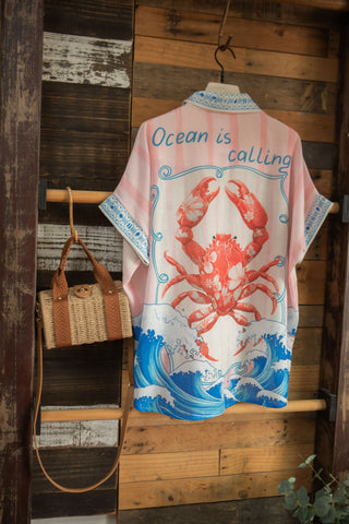 La Mer Crab Top - O/S