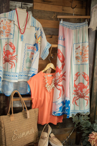 La Mer Crab Pants - O/S