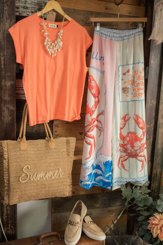 La Mer Crab Pants - O/S