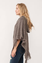 Harlie Grommet Poncho Cape Oslo Grey O/S