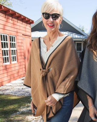 Donnegal Wrap O/S Chestnut