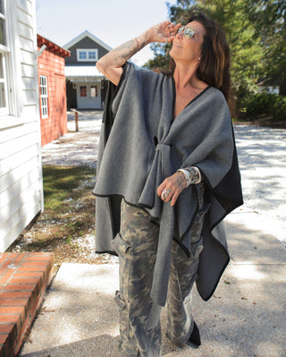 Donnegal Wrap O/S Black