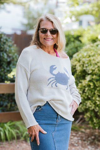 Done Crabbin Sweater Natural