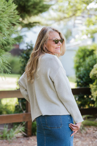 Done Crabbin Sweater Natural