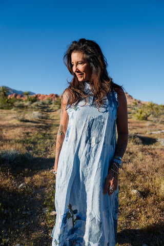 Amalfi Bloom Maxi Blue