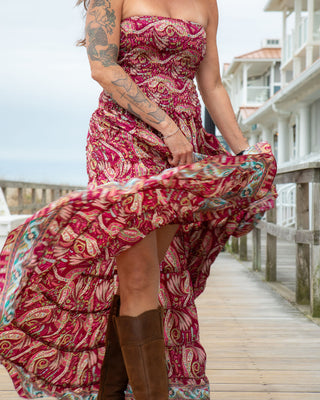 Hot Sauce Hi-Low Dress O/S
