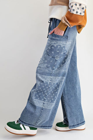 Pocket Paisley Pants