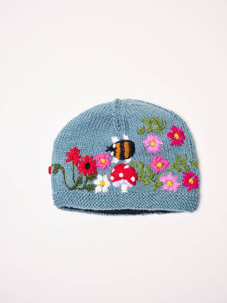 Mushroom Beanie Blu