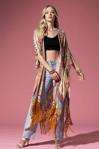 Cairo Fringe Kimono OS