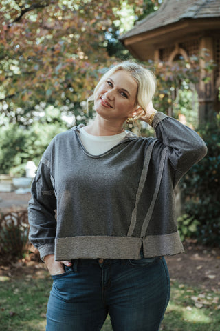 Effortlessly Edgy Hoodie Black