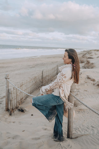 Praire Smoke Faux Suede Coat IV