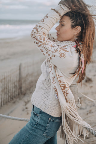 Praire Smoke Faux Suede Coat IV