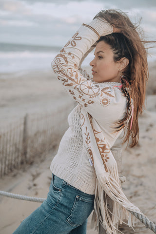 Praire Smoke Faux Suede Coat IV