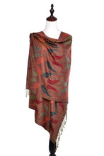 Paisley Print Pashmina Shawl Scarf