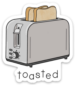 Toasted Sticker