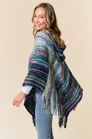 Connie Hoody Poncho O/S