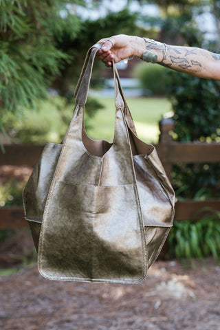 Kim Hall Carry All - Gold