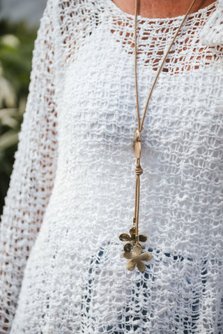 Rope Clover Necklace
