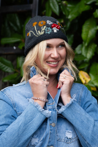 Mushroom Wool Family Beanie GRY