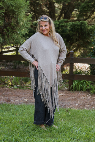 Holy Smoke Fringe Poncho
