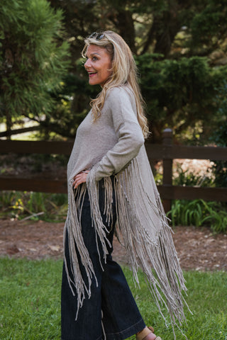 Holy Smoke Fringe Poncho