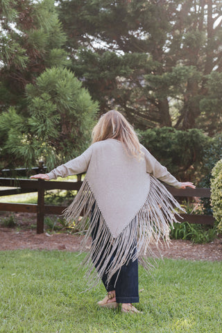 Holy Smoke Fringe Poncho
