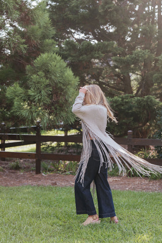 Holy Smoke Fringe Poncho
