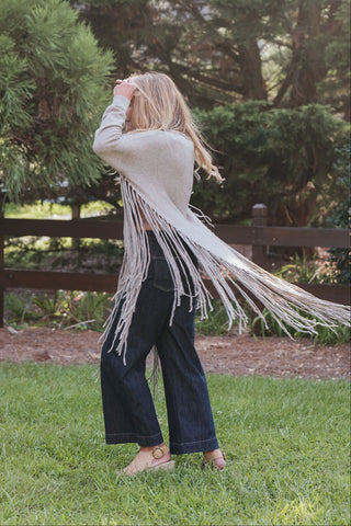 Holy Smoke Fringe Poncho