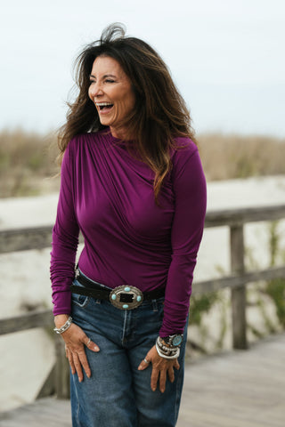 Iman Ruched Top